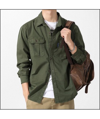 Chemise Militaire Cargo Les êtres humains sont 