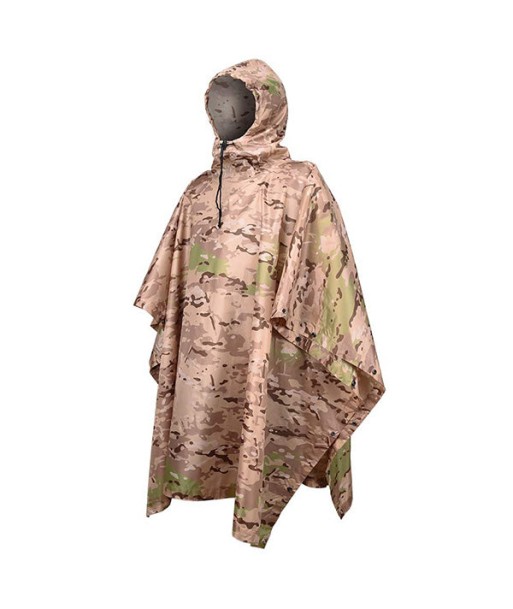 Poncho Militaire Camouflage Désert pas chere