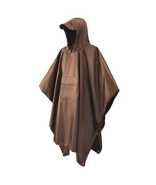 Poncho Militaire Marron Homme Livraison rapide