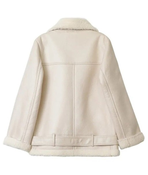 Blouson Aviateur Blanc Femme Paris Déstockage Promo