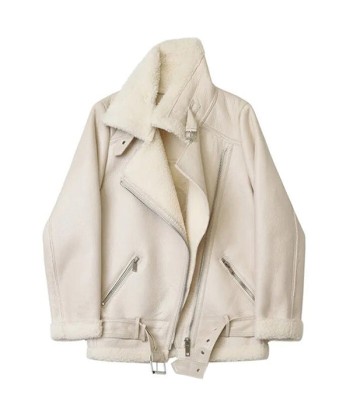 Blouson Aviateur Blanc Femme Paris Déstockage Promo