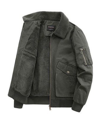 Blouson Aviateur Col Mouton la chaussure