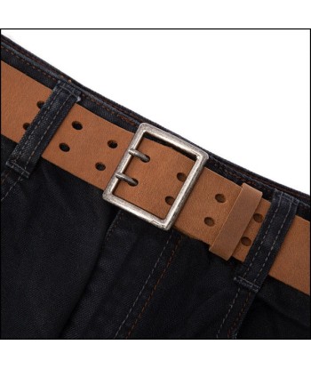 Ceinture Militaire Double Ardillon la chaussure