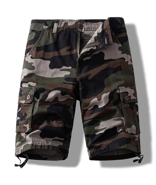 Short Cargo Camouflage Homme les ctes