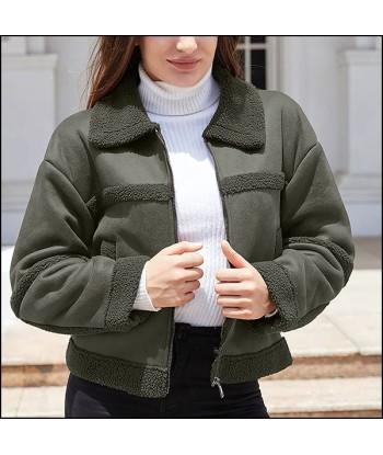 Blouson Aviateur Vert Femme Découvrez la collection