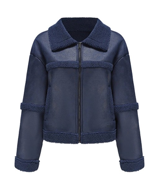 Blouson Aviateur Cuir Style Femme meilleur choix