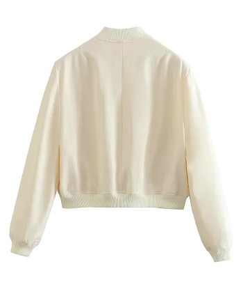 Blouson Aviateur Veste Beige Femme de France