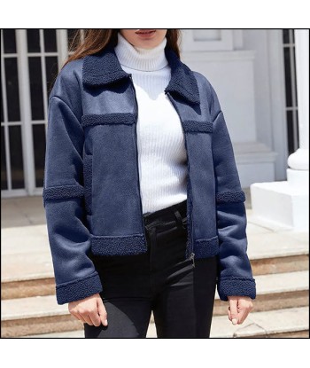 Blouson Aviateur Cuir Style Femme meilleur choix