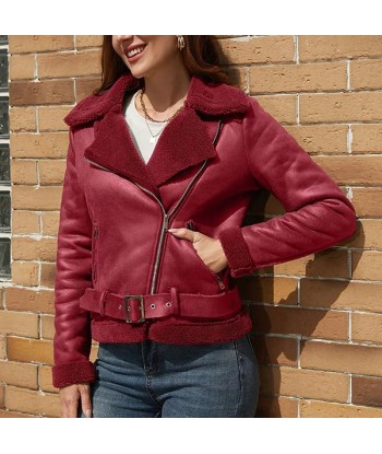 Blouson Aviateur Rouge Femme Les magasins à Paris et en Île-de-France