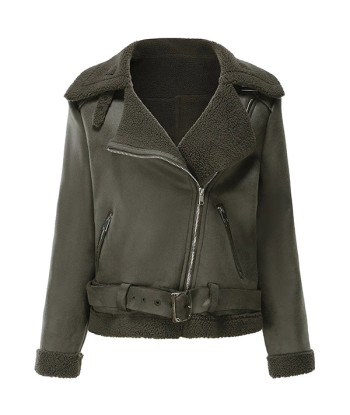 Blouson Aviateur Peau Lainée Femme 2024