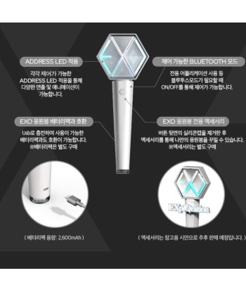 Lightstick EXO Ver.3 - Officiel d'Europe débarque