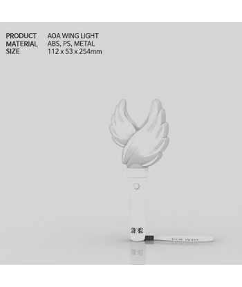 Lightstick AOA - Officiel s'inspire de l'anatomie humaine