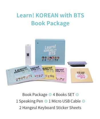 BTS Box - Learn Korean with BTS Profitez des Offres !