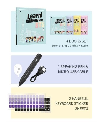 BTS Box - Learn Korean with BTS Profitez des Offres !