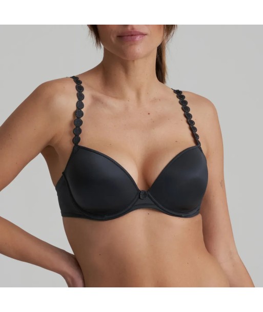 Marie Jo - Tom Soutien-Gorge Plongeant Rembourré Gris Graphite livraison gratuite