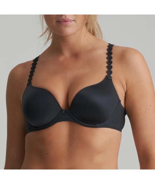 Marie Jo - Tom Soutien-Gorge Rembourré Forme Cœur Gris Graphite une grave pollution 